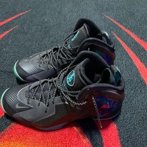 Nike Lil Penny Posite Black Hyper Jade 2014